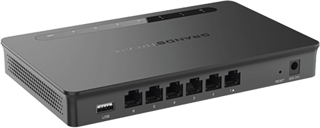 Grandstream GWN7001 | Router VPN Gigabit con cable de 6 puertos