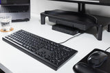 Kensington Juego de escritorio con teclado Valu con cable, 104 tecl...