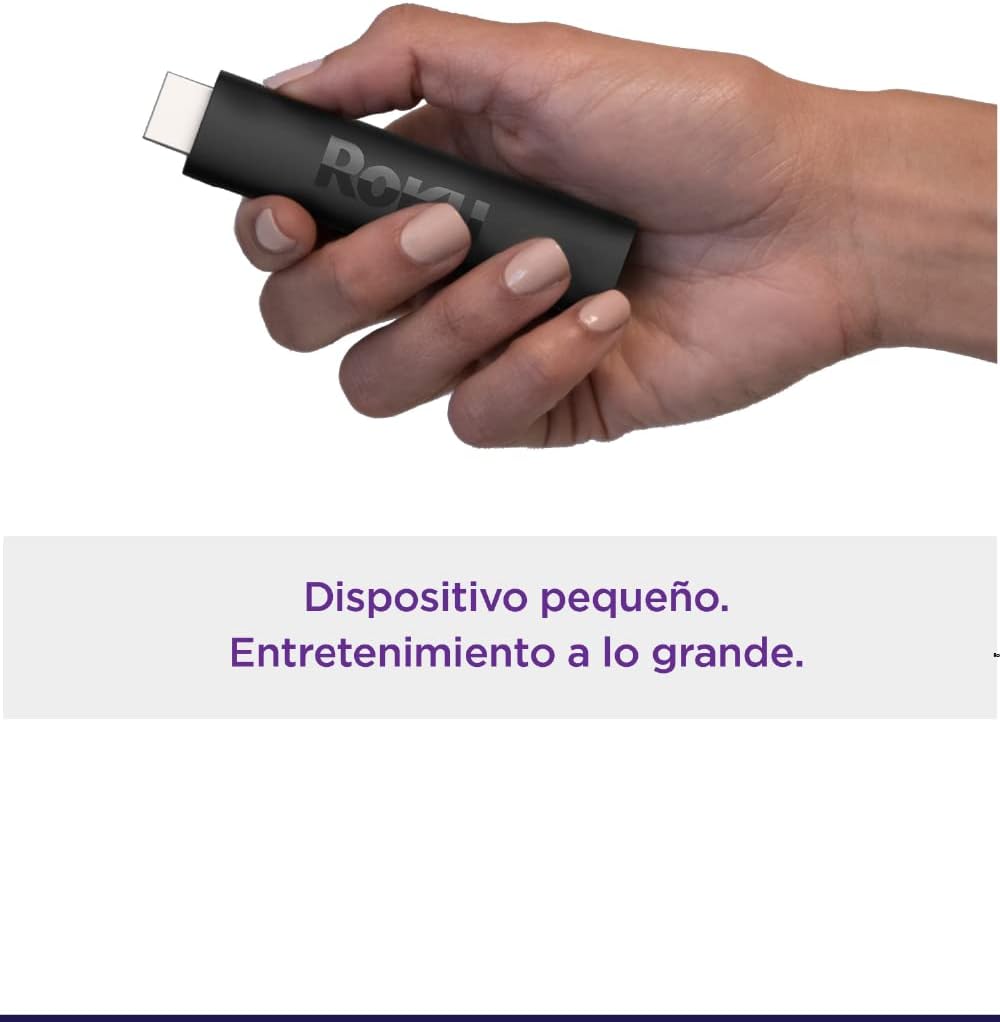 Roku Streaming Stick 4k Última Versión Smart Tv Mandos Voz