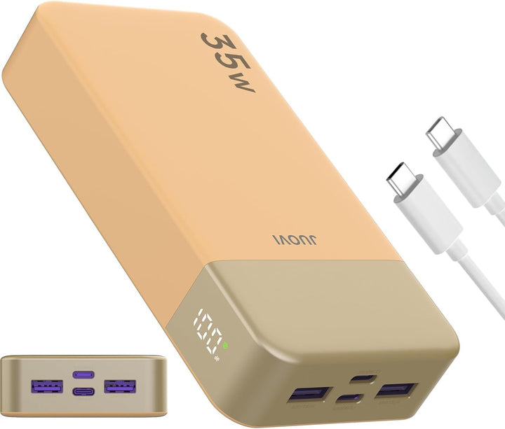 JUOVI J2651 Cargador Portátil, Banco de Energía USB C de 20000mAh y...