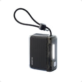 Mini cargador portátil 10000mAh banco de energía con cable incorpor...