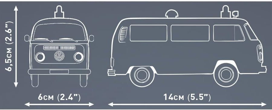 COBI Action Town Volkswagen T2B Krankenwagen Vehículo