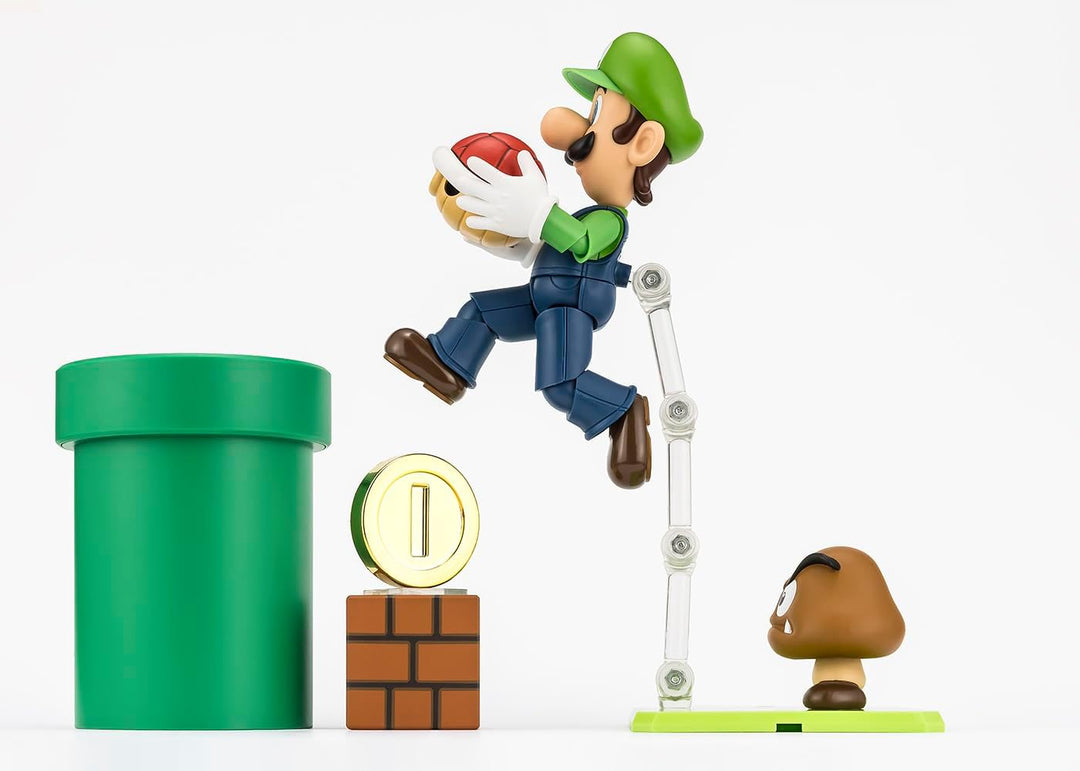 TAMASHII NATIONS - Super Mario - Figura de acción de Super Mario Pl...