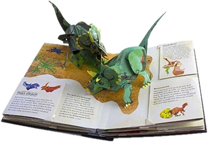 Enciclopedia interactiva de dinosaurios 3D - Libro de