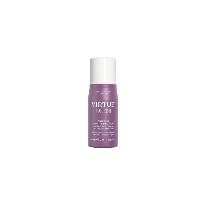 VIRTUE Flourish Champú sin sulfato para cabello fino, Producto para...