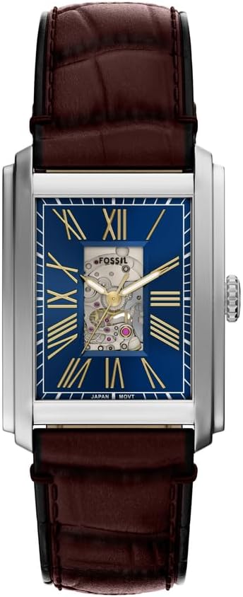 Fossil Reloj Carraway con esfera azul para hombre - ME3273
