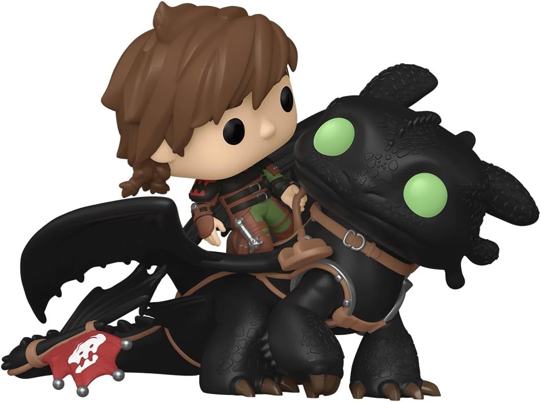Funko POP! Rides Deluxe: Cómo entrenar a tu dragón \u2013 Hiccup co...