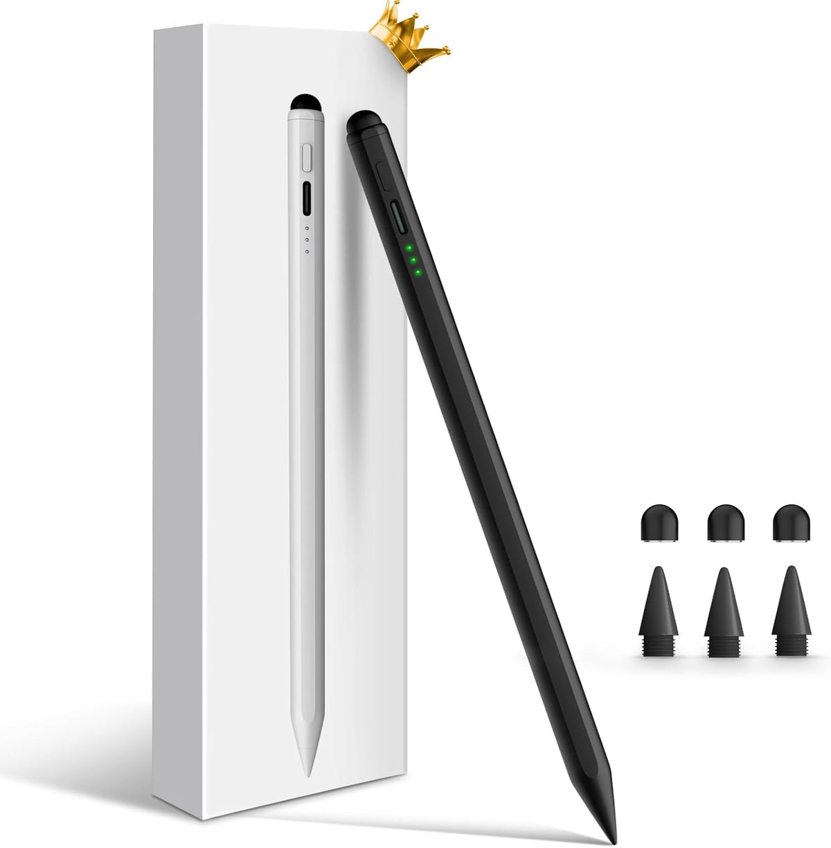 Lápiz óptico para iPad, lápiz de carga rápida de 13 minutos para Apple iPad