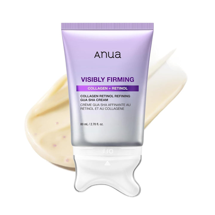 ANUA Crema Gua Sha Refinadora de Retinol de Colágeno, Crema de Cuel...