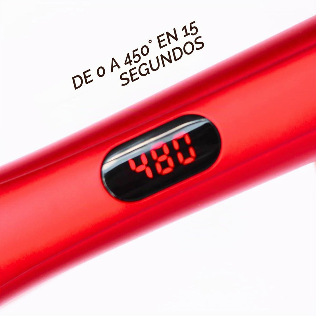 LASIO Plancha de pelo de cerámica recta profesional de 1 pulgada