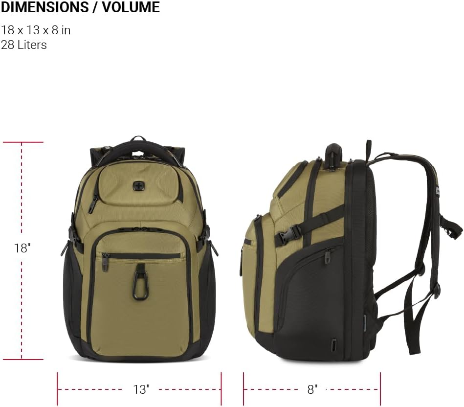 SwissGear Endure ScanSmart \u2013 Mochila para laptop con aprobació...