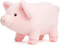 Juguete de peluche de cerdo rosa, 12 pulgadas