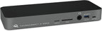 Solución de conectividad OWC Thunderbolt Dock de 14 puertos Thunderbolt