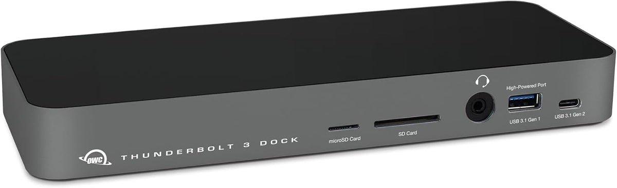 Solución de conectividad OWC Thunderbolt Dock de 14 puertos Thunderbolt