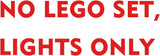 BrickBling Luz LED compatible con Lego decoración de mesa