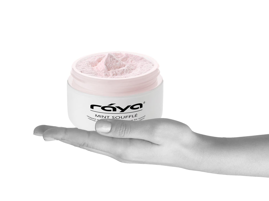 Raya Mint Soufflé Limpiador Facial 8 oz (102) | Lavado facial equil...