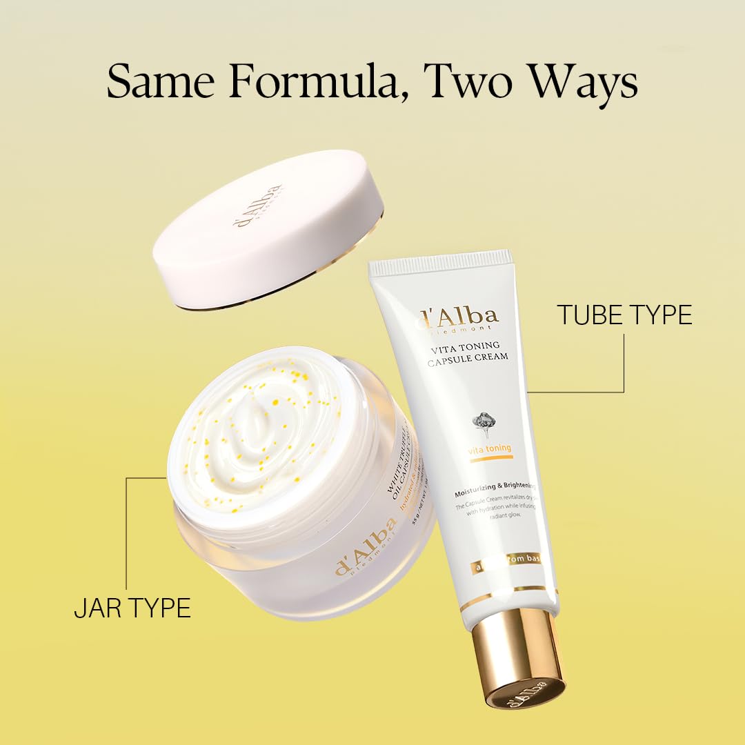 Crema de tonificación Vita en cápsula d'alba Piedmont (tubo)