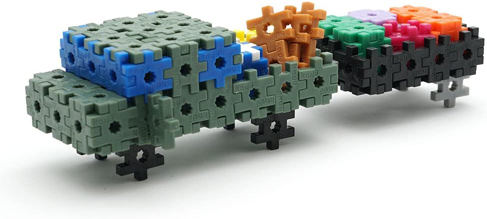 KADU Classic - Juego de 1300 piezas STEM/STEAM + juguete de construcción, para juego abierto + imaginativo