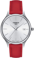 Tissot Bella Ora, cuarzo suizo, 1.496 en, esfera plateada, reloj para mujer