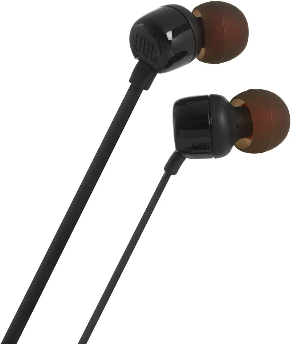 JBL Tune 110 - Auriculares intraauriculares con sonido JBL Pure Bas...