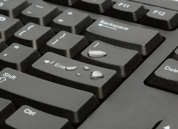 Kensington Teclado Valu con cable, teclado QWERTY, 104 teclas, negr...