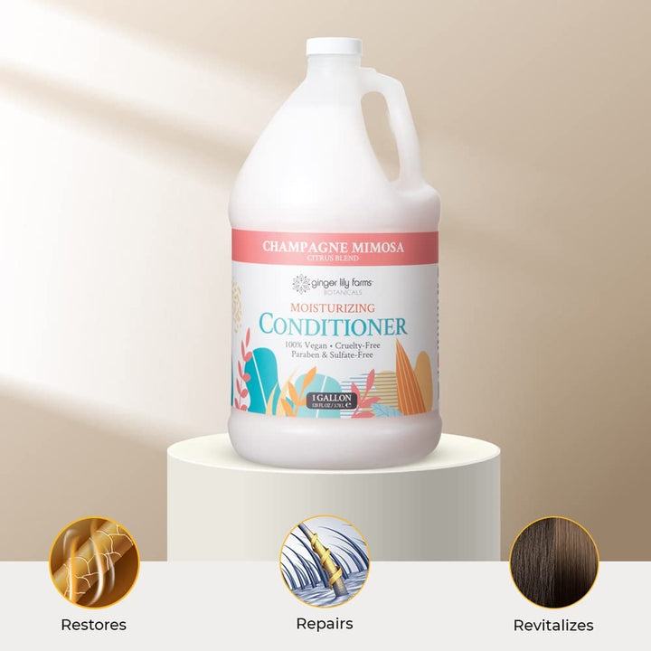 Ginger Lily Farms Botanicals - Acondicionador hidratante para cabel...