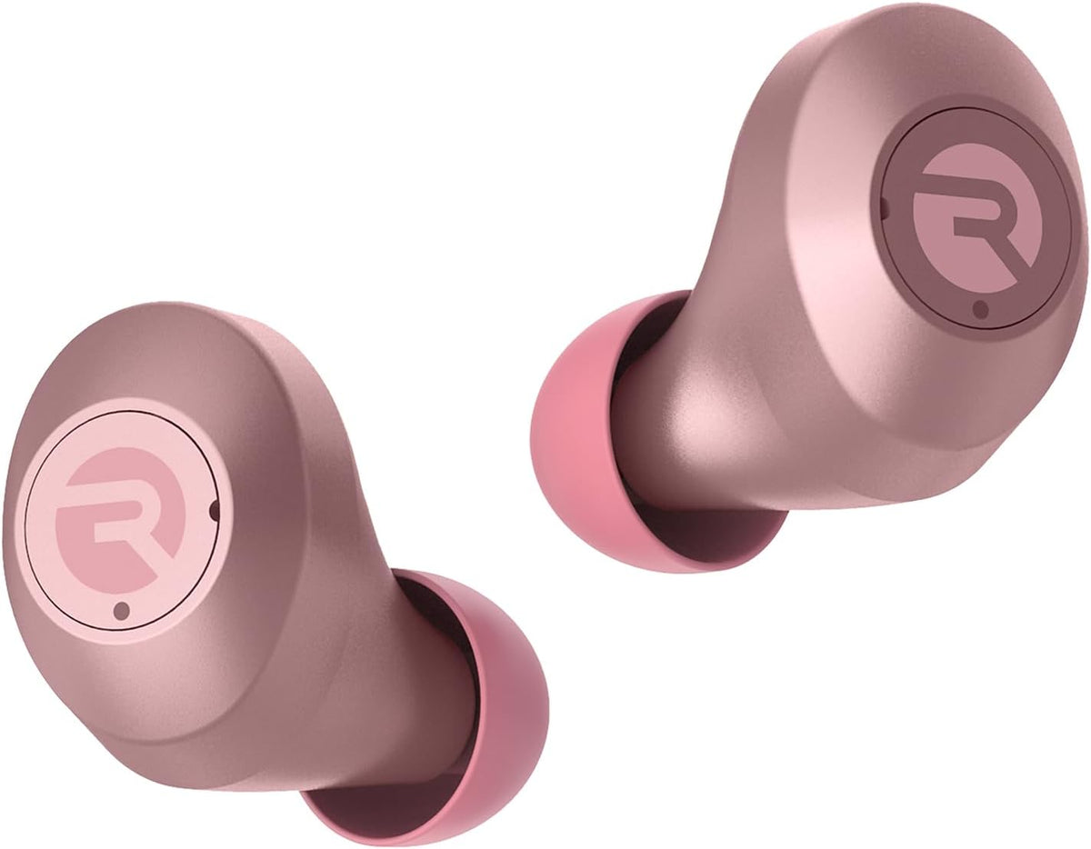 Raycon Everyday - Auriculares inalámbricos Bluetooth con micrófono, Oro rosa