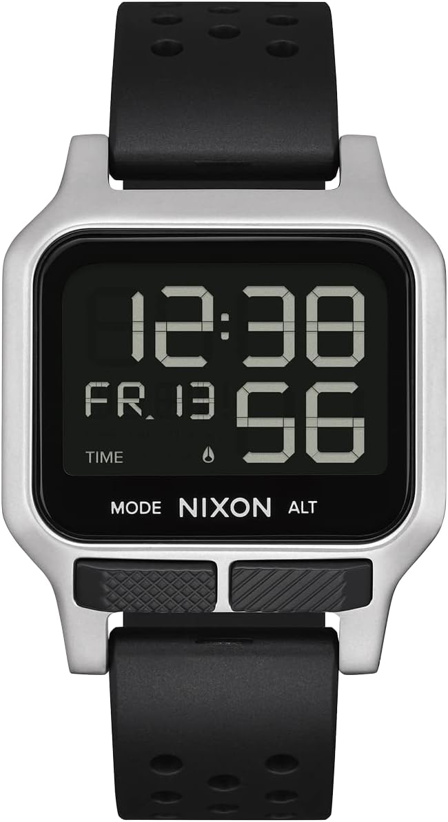 NIXON Heat A1320-100M Reloj Digital de Entrenamiento y Running Resistente al Agua