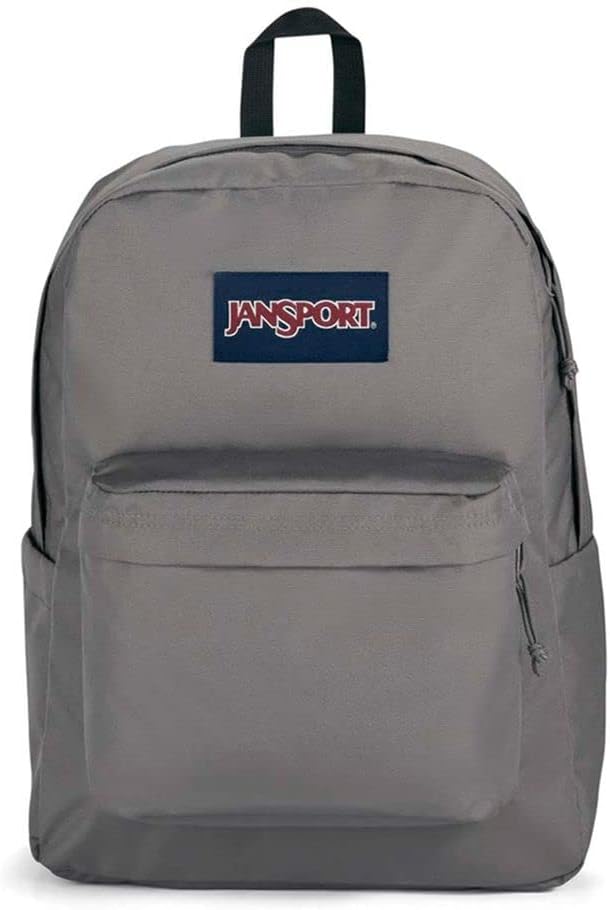 JanSport Mochila Superbreak Plus, Gris (Graphite Grey), Tamaño único