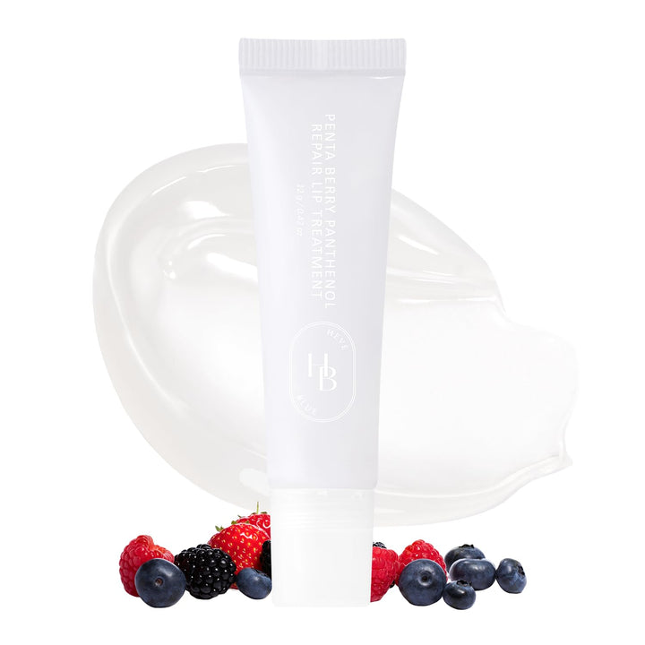 HEVEBLUE Penta Berry Panthenol - Bálsamo labial, máscara y brillo,...