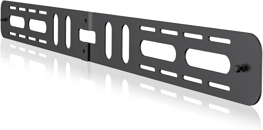 notiela Soporte de pared de barra de sonido resistente para barra de reproducción Sonos para ahorrar espacio, soporte de montaje de metal duradero para soporte de barra de reproducción Sonos debajo o encima de TV, fácil de instalar