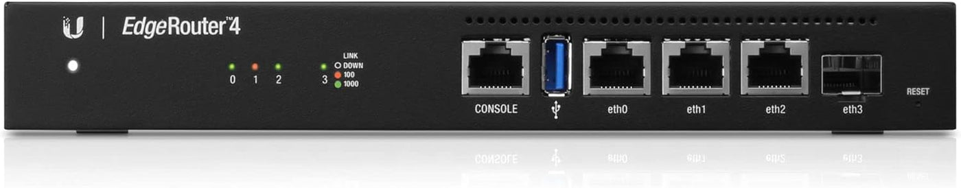 Ubiquiti Networks Edgerouter 4 Ethernet Lan Negro enrutador