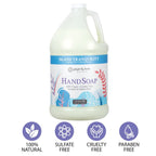 Ginger Lily Farms Botanicals - Repuesto de jabón líquido multiusos, Paquete de 4, Isla Tranquilidad
