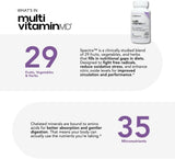ScimeraMD® MultivitaminMD Suplemento cápsula de espectro completo c...