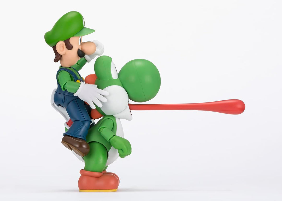 TAMASHII NATIONS - Figura de acción de Super Mario - Yoshi S.H.Figu...