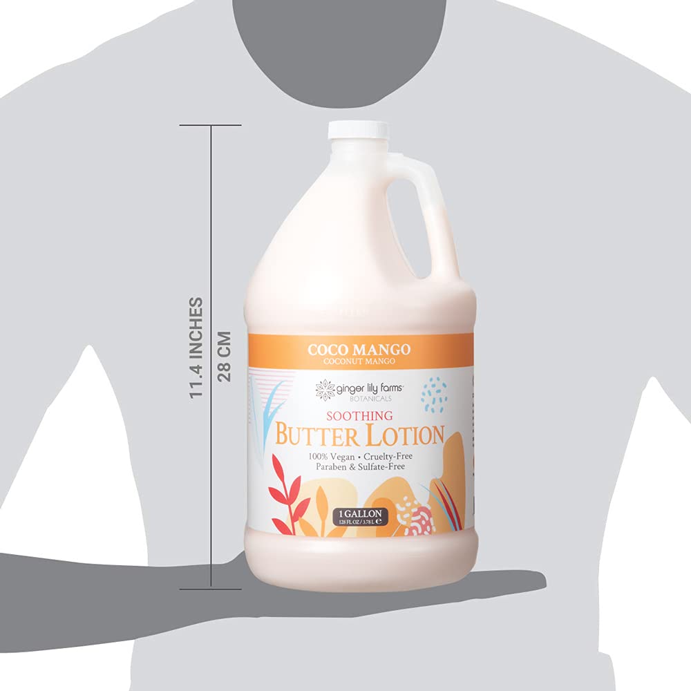 Ginger Lily Farm's Botanicals Loción calmante de mantequilla, m...