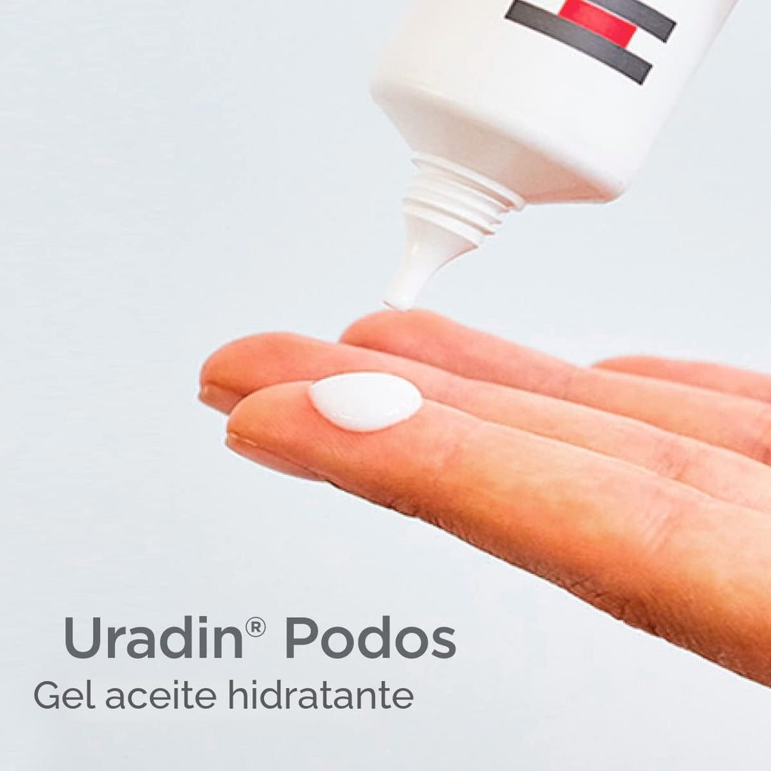 ISDIN Crema para el cuidado de pies, aceite de gel Uradin Podos, re...