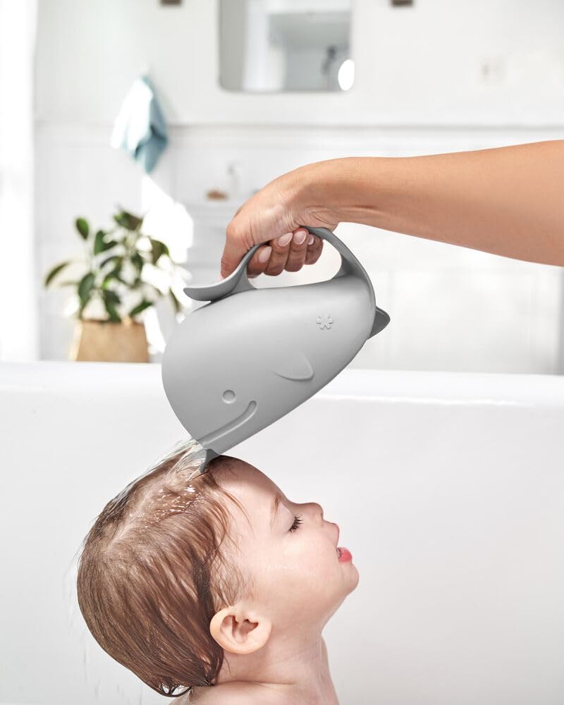 Skip Hop MOBY - Set de Baño para Bebé, Color Gris