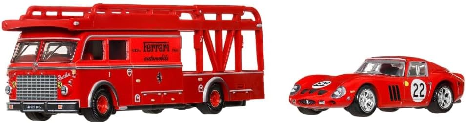 Hot Wheels Equipo de Transporte #83 Ferrari 250 GTO/Fiat