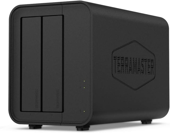 TERRAMASTER Caja RAID USB D2-320 - USB 3.2 Gen 2 10Gbps Tipo C 2Bay...