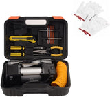 FLZOSPER Kit de compresor de aire de metal de 6 piezas DC 12V, bomb...