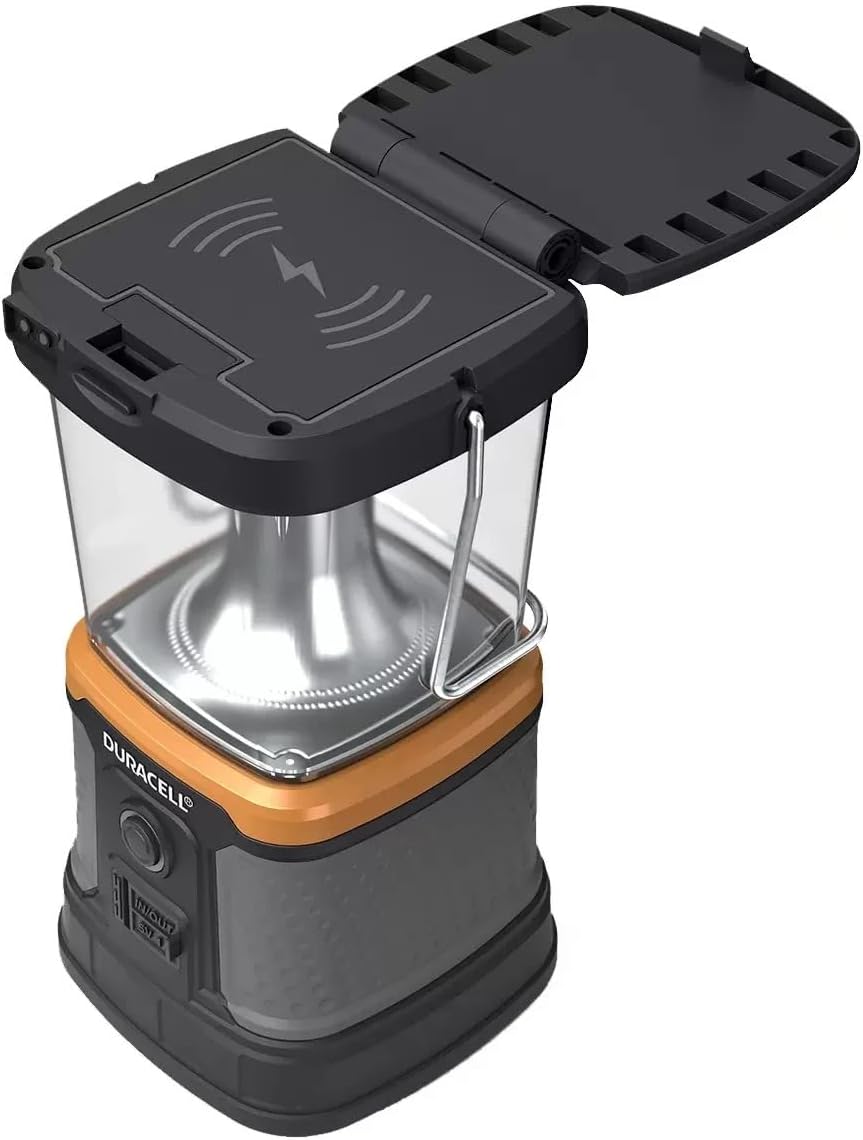 Duracell Linterna recargable Tri-Power de 3000 lúmenes con carga QI