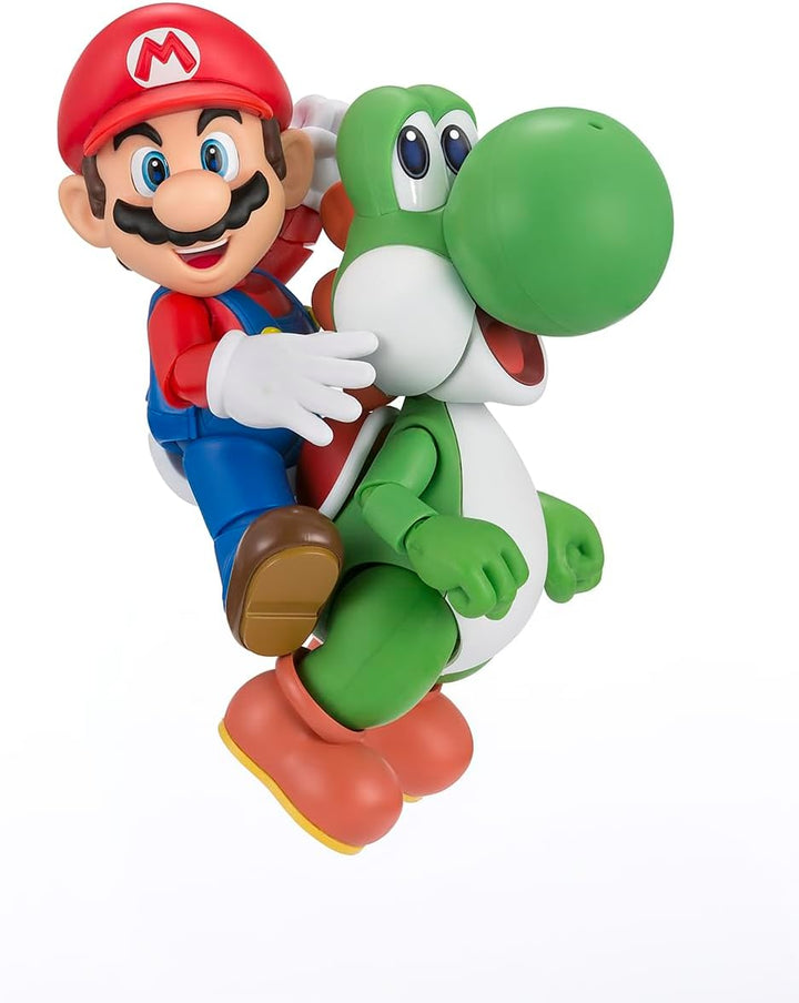 TAMASHII NATIONS - Figura de acción de Super Mario - Yoshi S.H.Figu...
