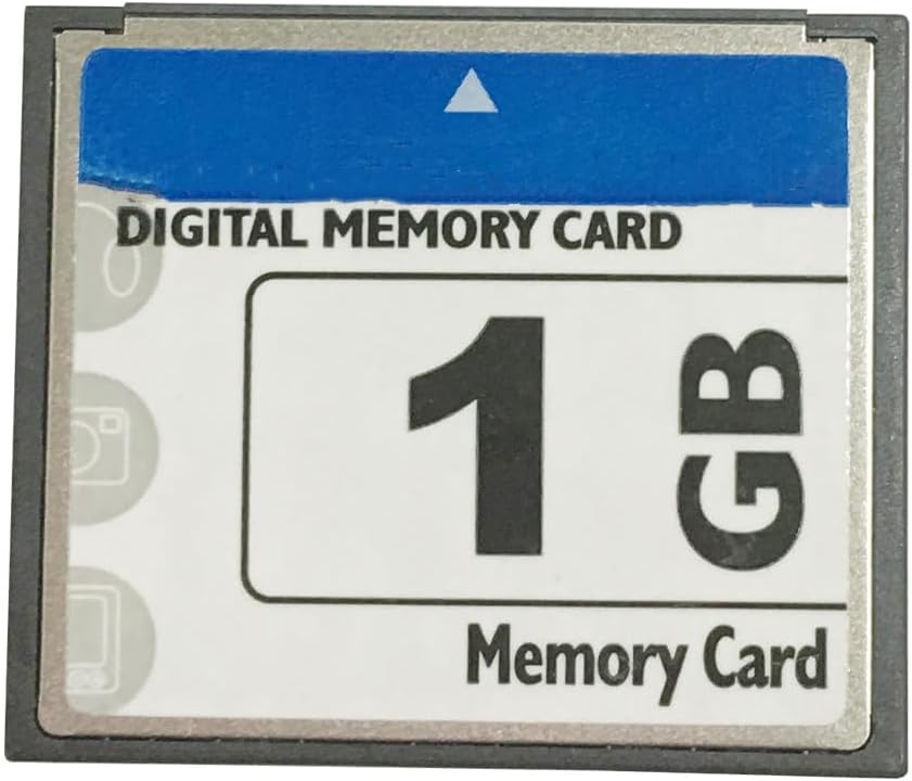 Velocidad de la tarjeta de memoria CF1GB hasta 50MB/s