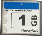 Velocidad de la tarjeta de memoria CF1GB hasta 50MB/s