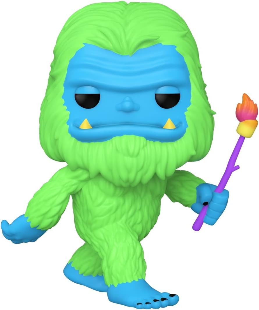 Funko 69592 Pop! Myths - Bigfoot con malvavisco HQ Blacklight Edición limitada exclusiva #28