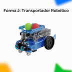Makeblock Smart World Paquete de complementos 3 en 1 para mBot2 Juguete de robot programable en forma de coche