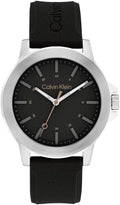 Calvin Klein Reloj para hombre CK Reset - Reloj de cuarzo de 42mm 3H - Correa de silicona deportiva - Resistencia al agua 30 metros – Joya de moda premium con un aspecto audaz - Regalo para él
