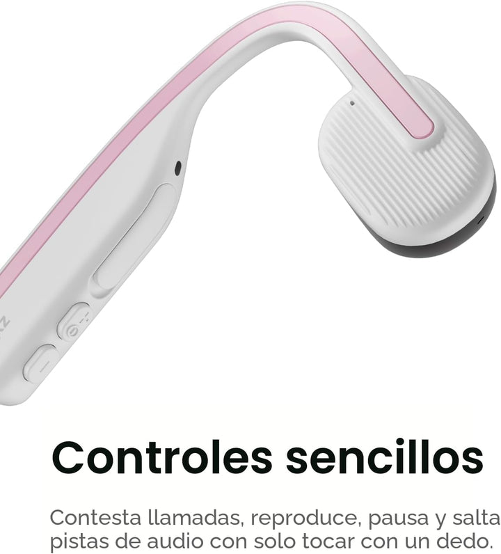 SHOKZ OpenMove - Auriculares deportivos Bluetooth de oreja abierta,...