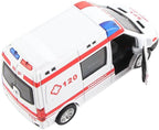 Fauitay Juguete de ambulancia gran juguete de ambulancia